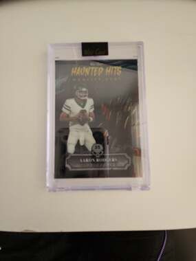 2024 Wild Card Haunted Hits Monster Hunt Aaron Rodgers Serial Numbered 2/5 Tradi